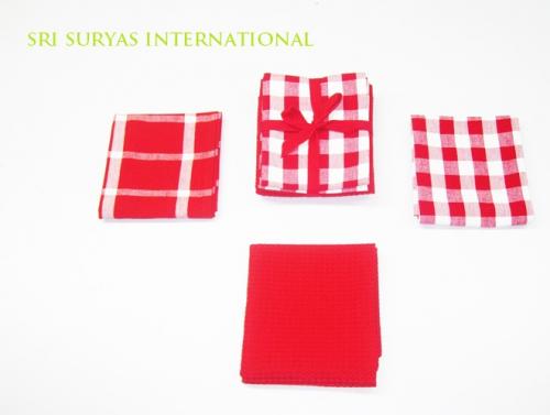GINGHAM RED 3 PACK 